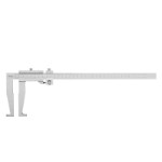 Skydelære til bremsetromler 60-560x0,05 mm (Udvendig 0-500x0,05 mm)
